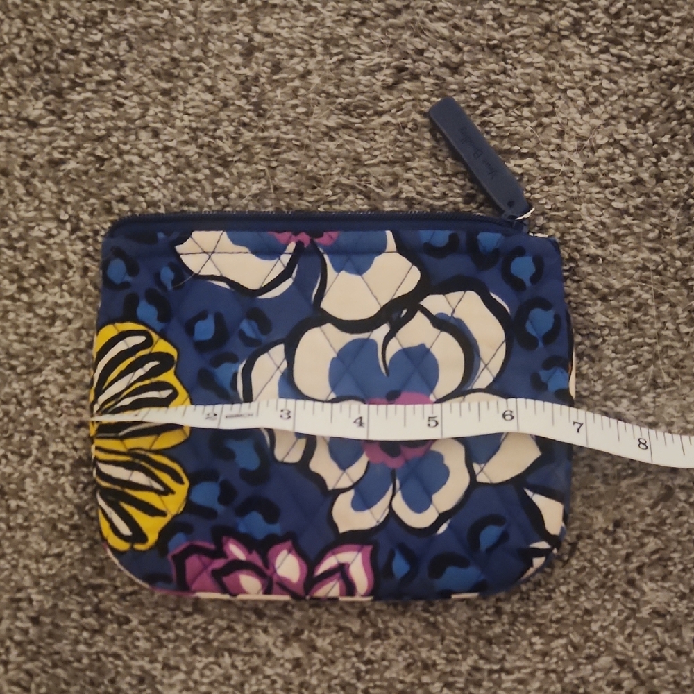 Floral Blue Women's Pouch